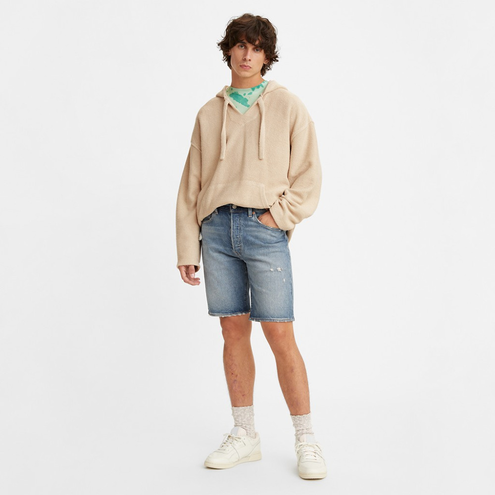 LEVI S 501 Original Fit Hemmed 9 Men s Shorts Never Be Mine Qwixit 4654