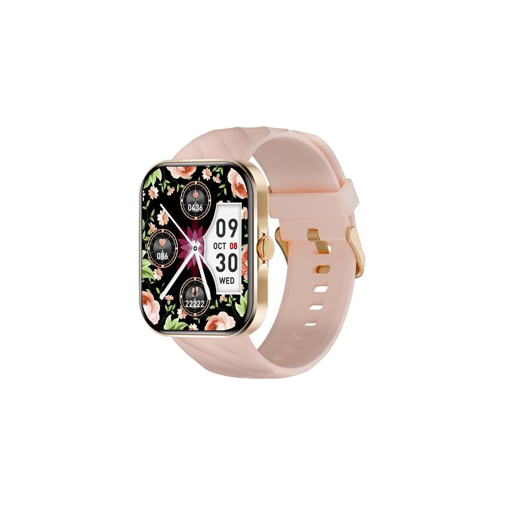 KLOGIPOW Smart Watch for Women Call Receive Dial 1.91 HD Screen Fitness Watch with Heart Rate SpO2 Sleep Monitor Activity Tracker watch with Bluetooth Notifications Compatible with iPhone Andro
