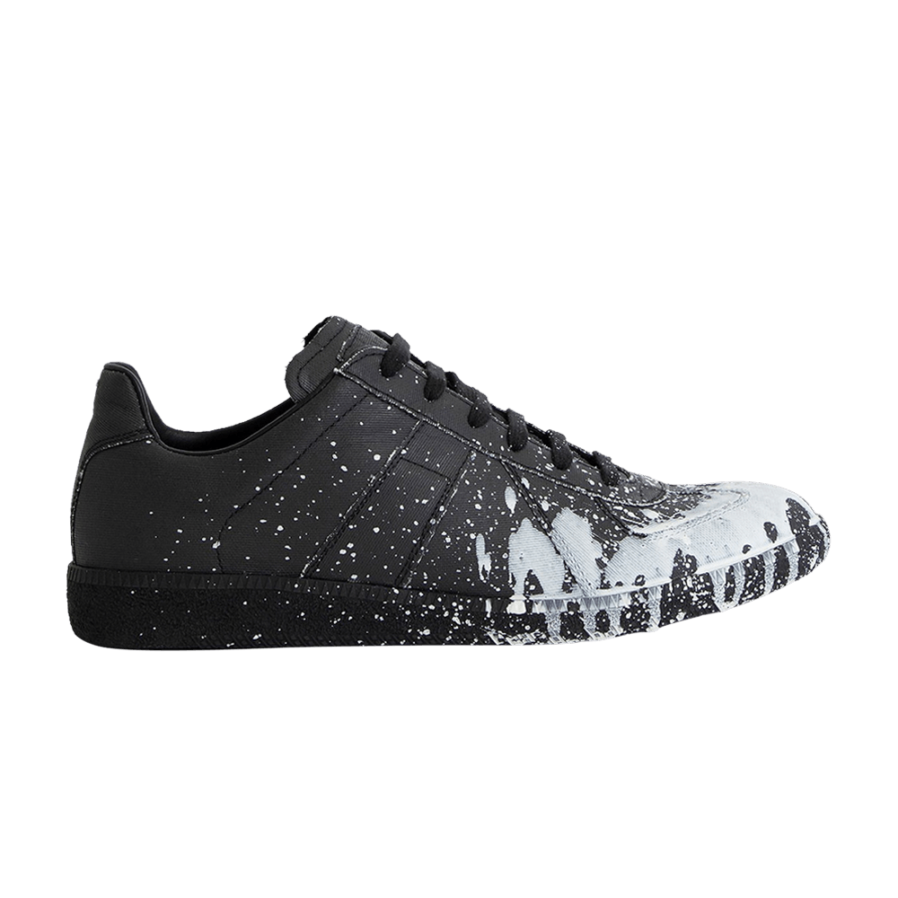 Maison margiela black paint splatter sale