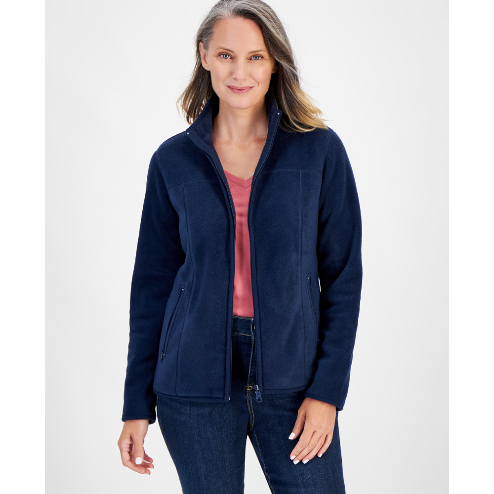 Macy's fleece jackets womens shop