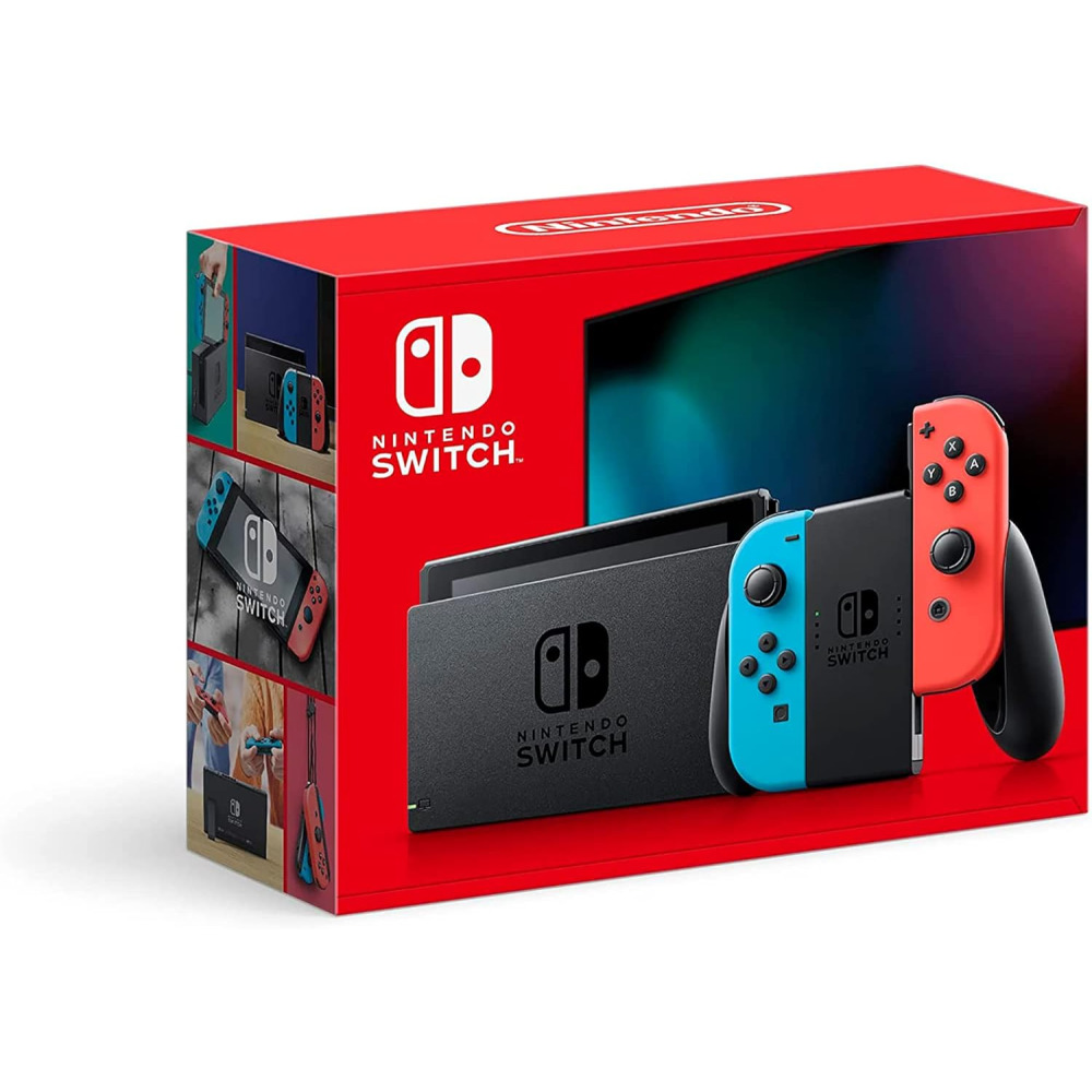 Игровая приставка Nintendo Switch™ with Neon Blue and Neon Red Joy‑Con