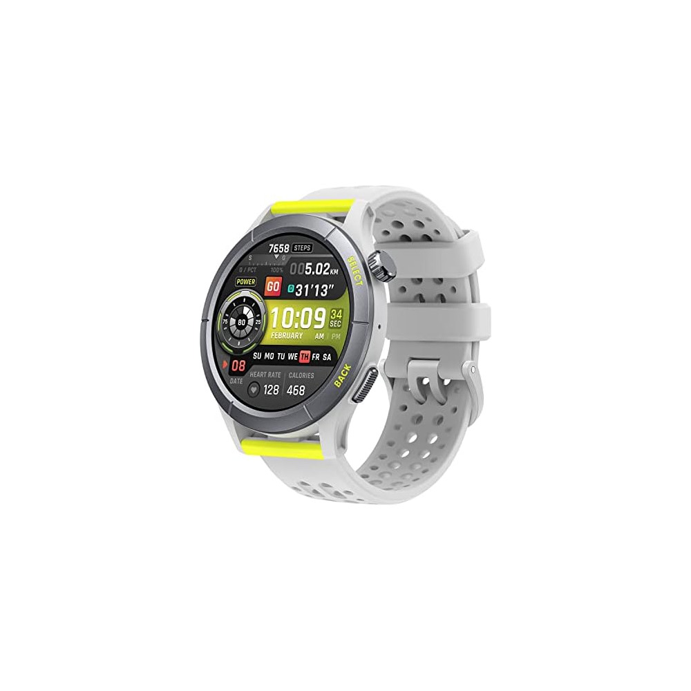 Amazfit Cheetah Smart Watch with GPS Fitness Tracker Music Heart Rate Monitor Sleep Monitor Alexa Built In 14 Day Battery Life for Workouts Running Marathons Sports Round