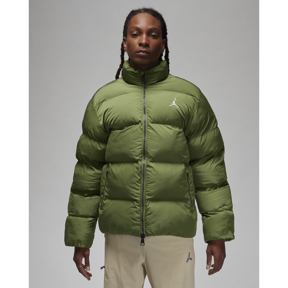 Jordan Essentials Men s Poly Puffer Jacket Sky J Light Olive White