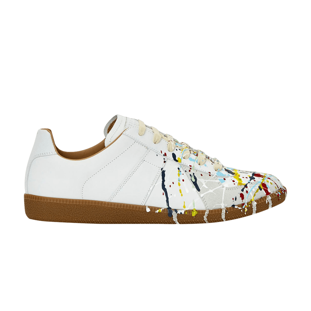Maison Margiela Replica Paint Splatter White white Qwixit
