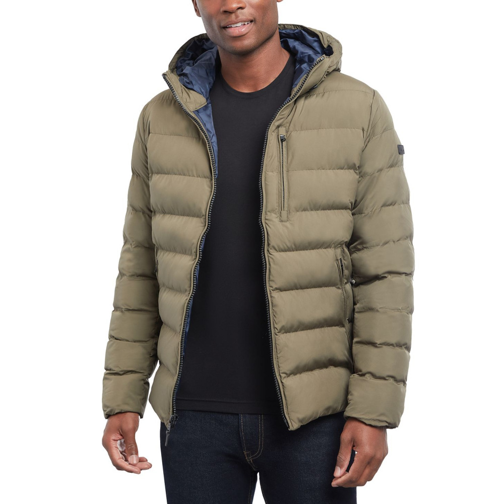 Michael kors puffer jackets with hood top