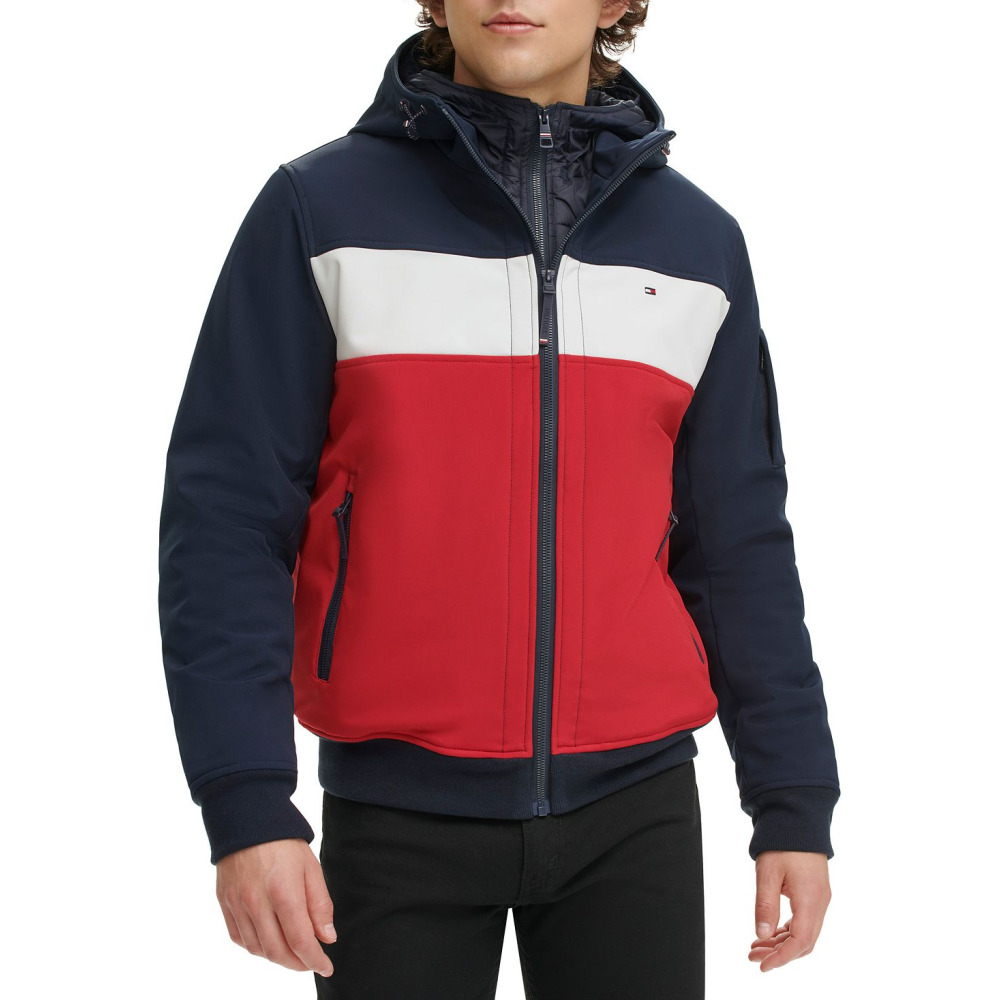Men's jacket hoodie combo sales