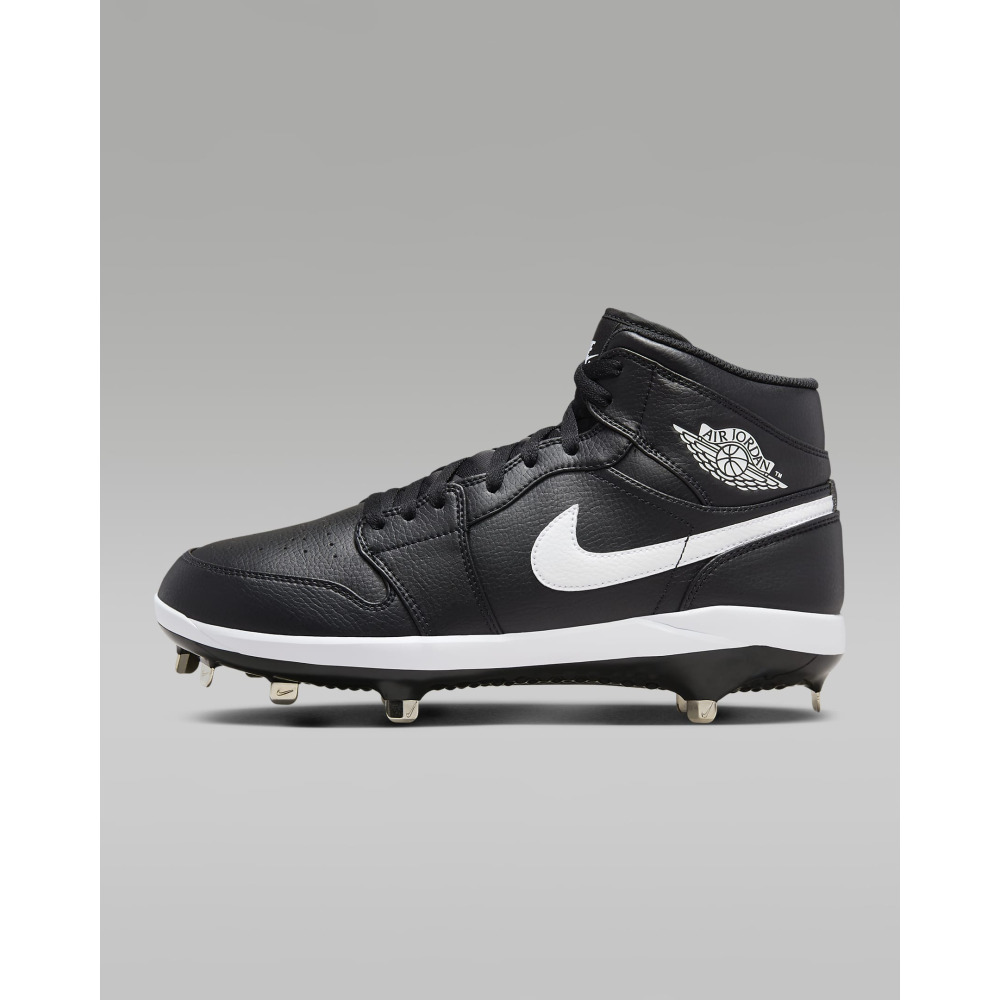 All black metal baseball cleats online