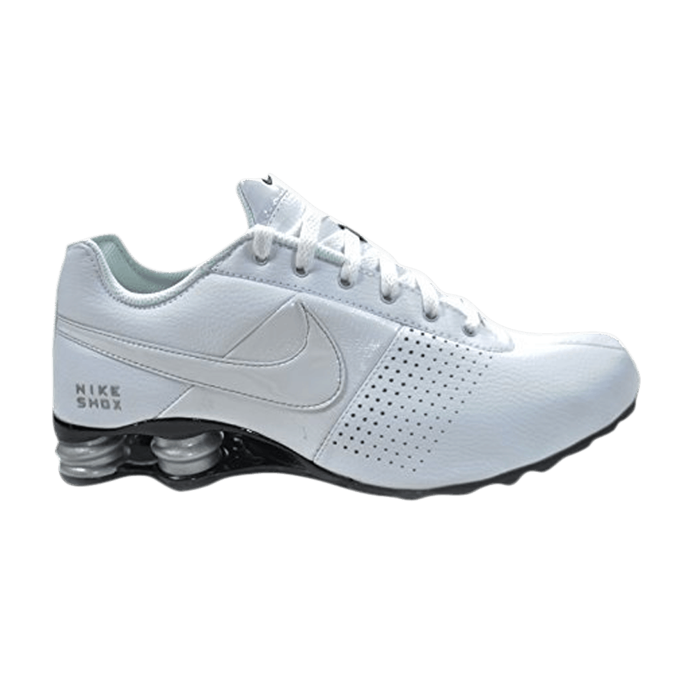 Nike shox deliver black and white sale