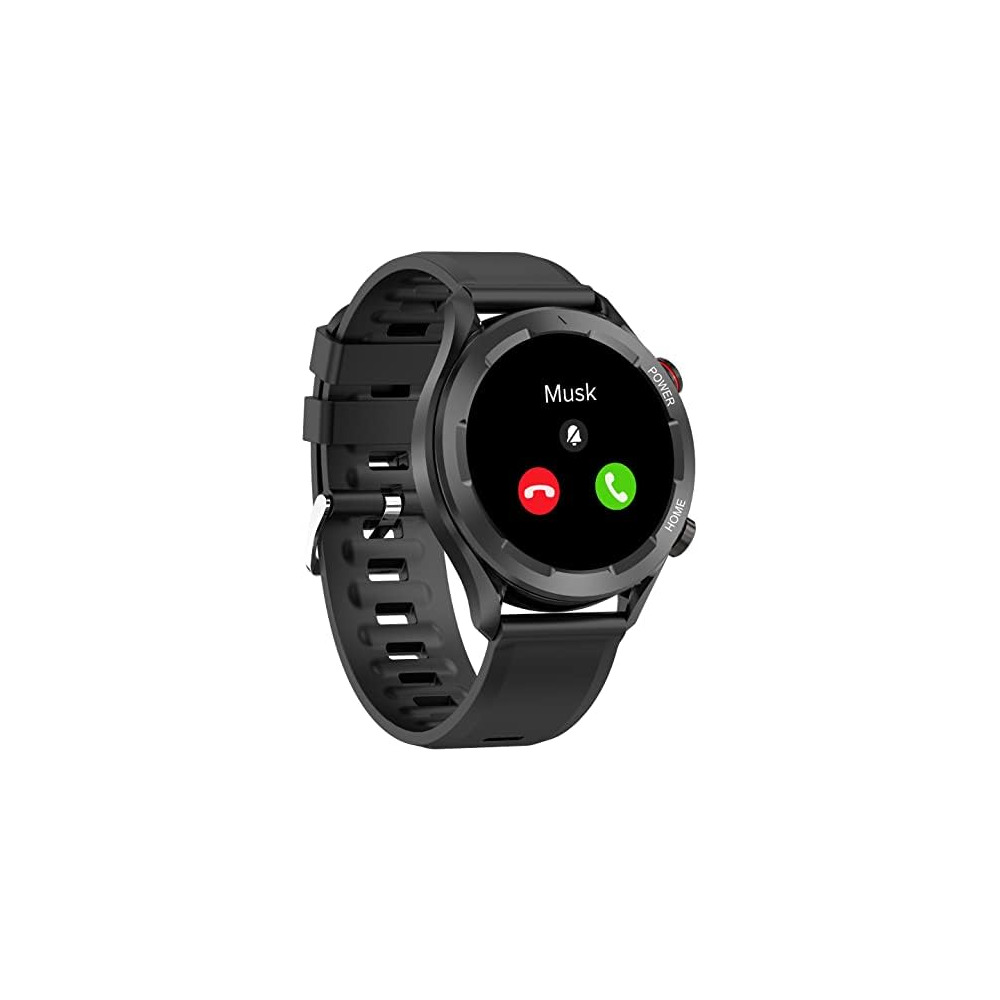BRIBEJAT BT2 Pro Smart Watch for Men Compatible with Samsung iPhone Android Phones Dial Answer Calls Built in Music Player Voice