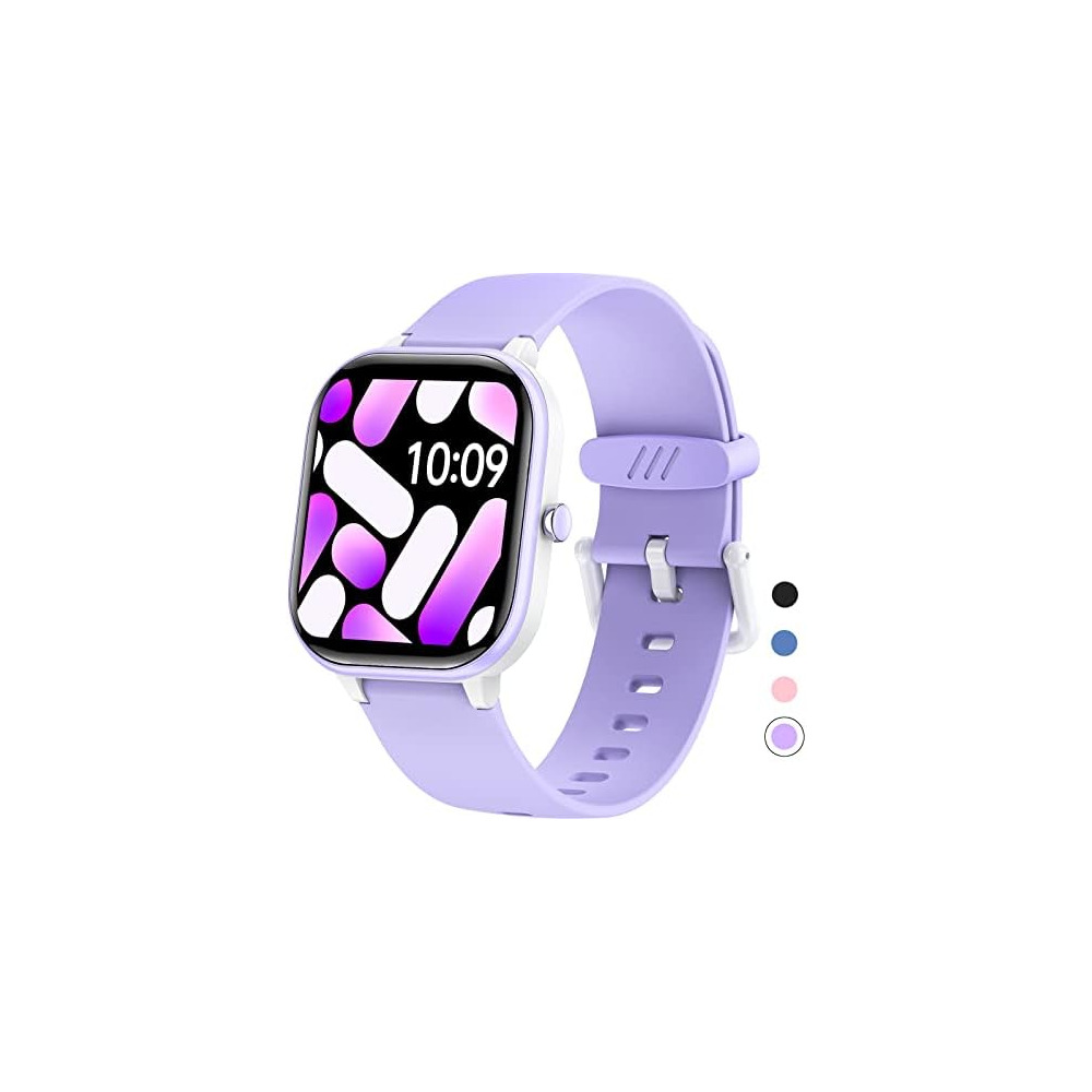HENGTO Fitness Tracker Watch for Kids IP68 Waterproof Kids Smart Watch with 1.4 DIY