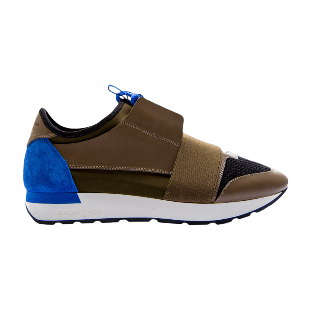 All blue balenciaga race runners sale