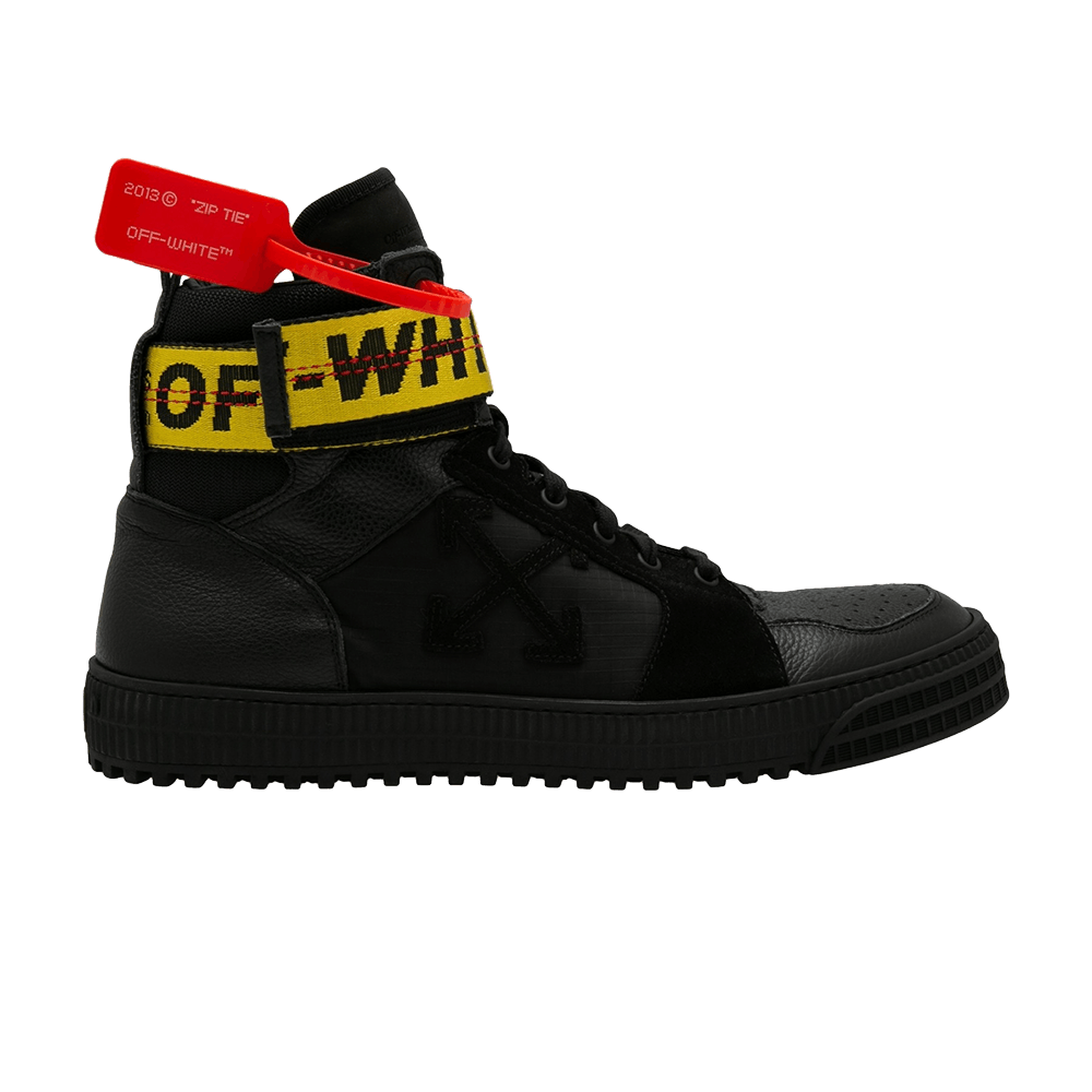 Off White Industrial Belt High Black Yellow black