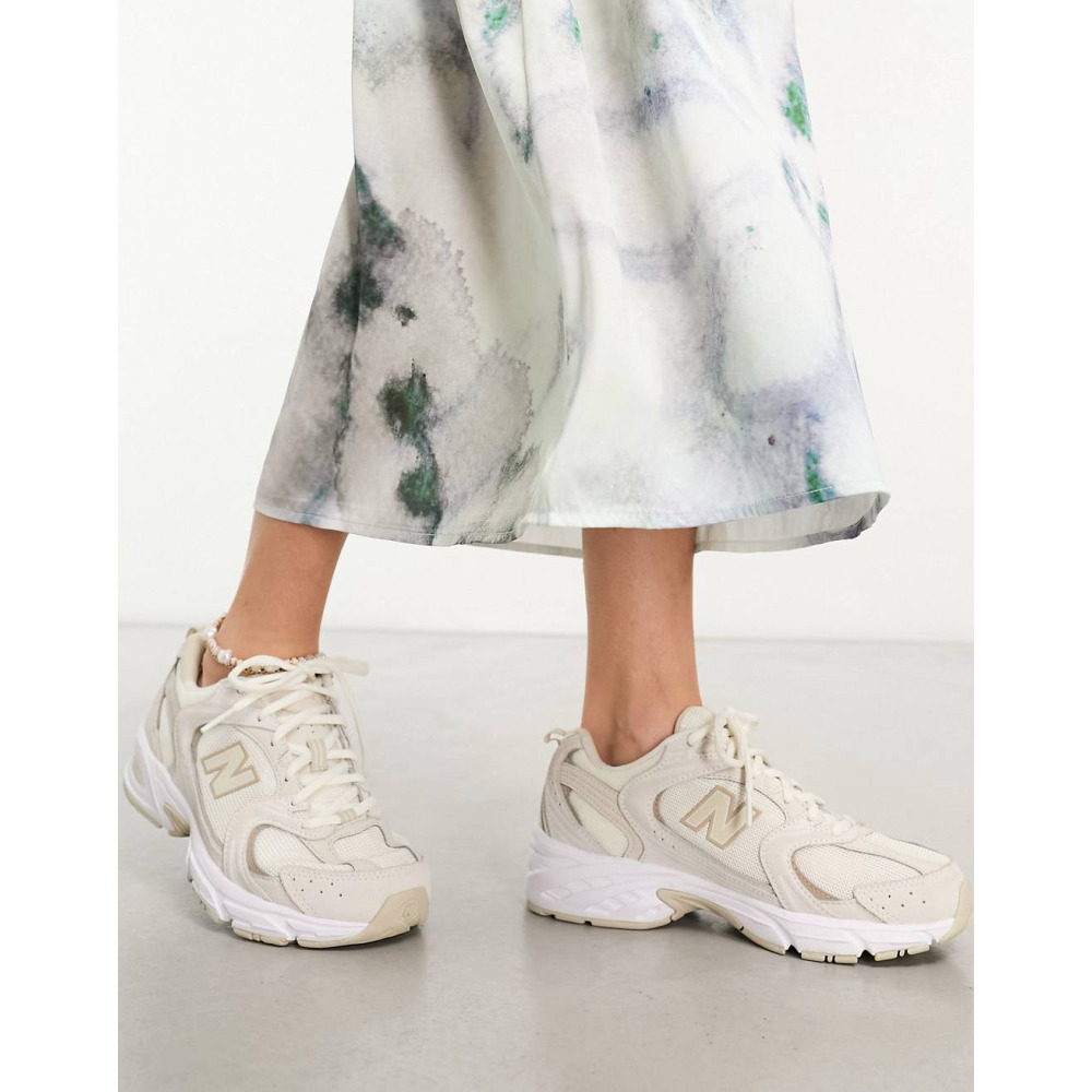 White nb trainers store