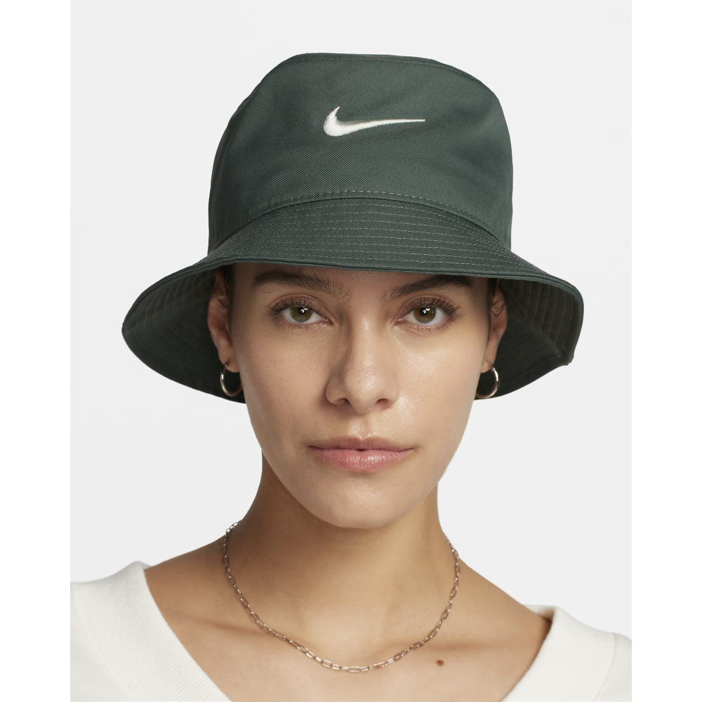 Nike Apex Swoosh Bucket Hat Vintage Green Light Silver Qwixit