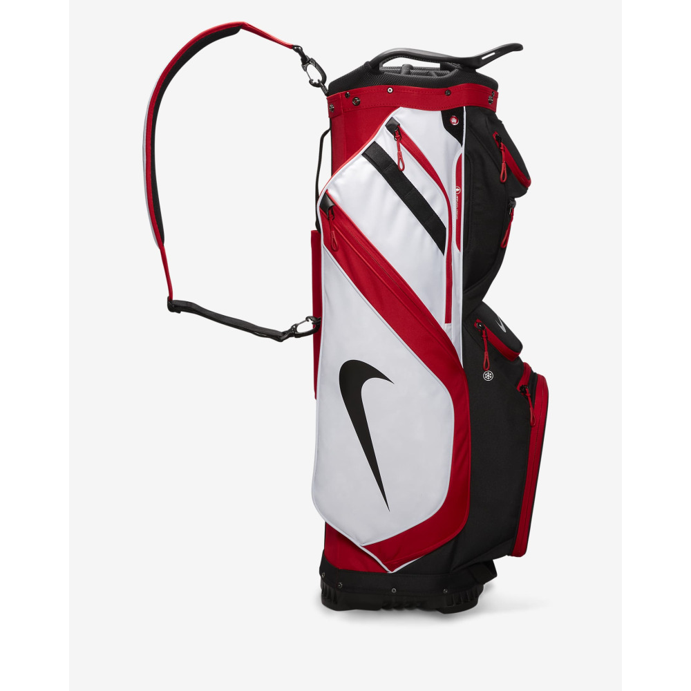 Nike Performance Cart Golf Bag Red Qwixit 38318