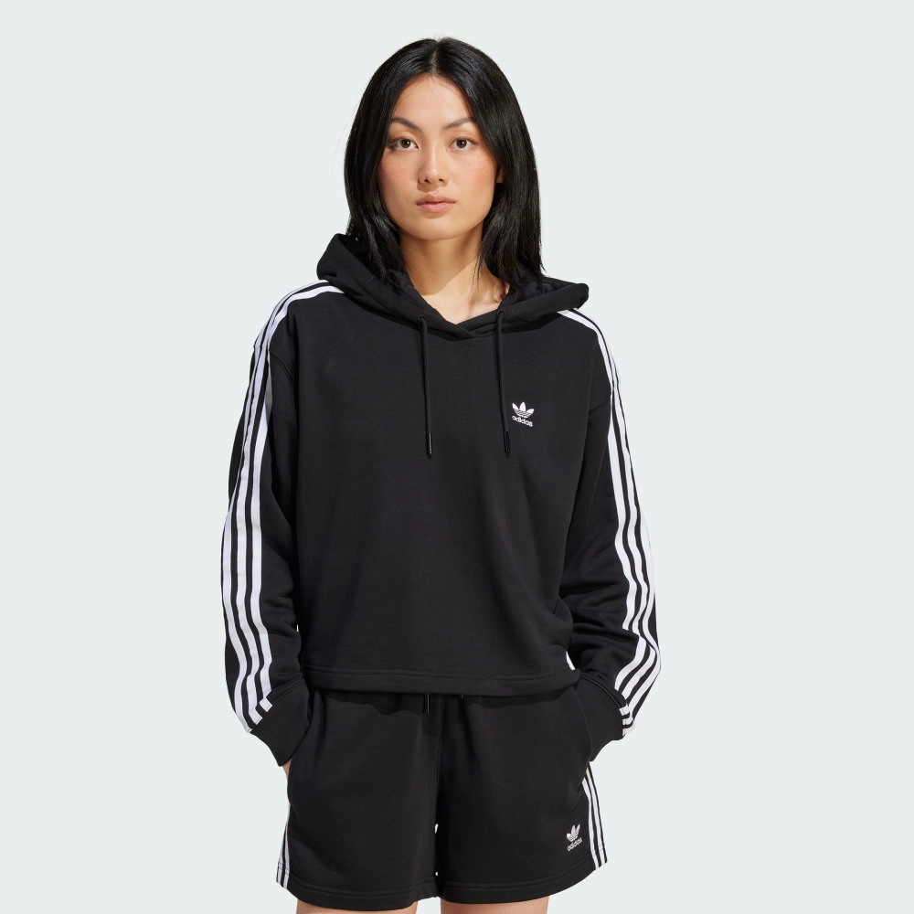 Adidas short hoodie women's outlet