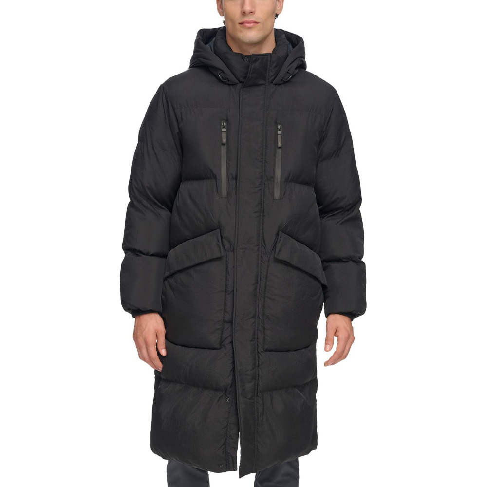 Dkny hooded parka sales