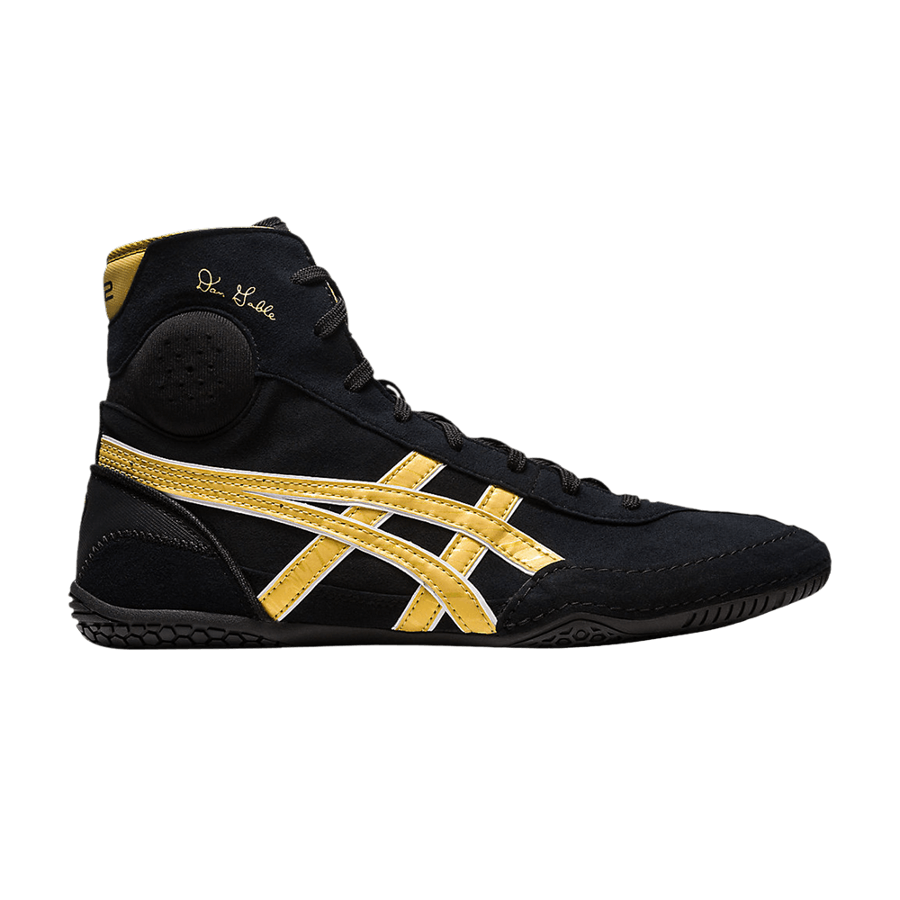 ASICS Dan Gable Evo 3 Black Rich Gold black