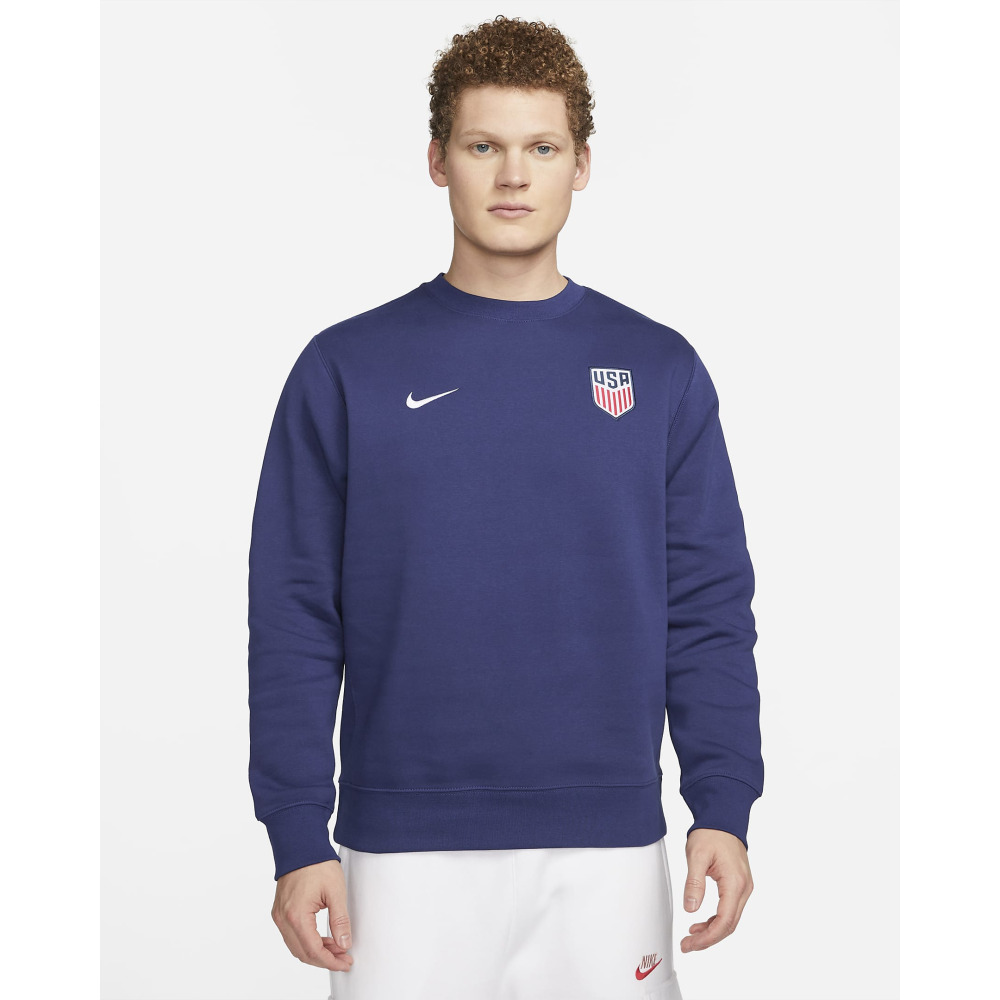 Nike crew neck blue 2025
