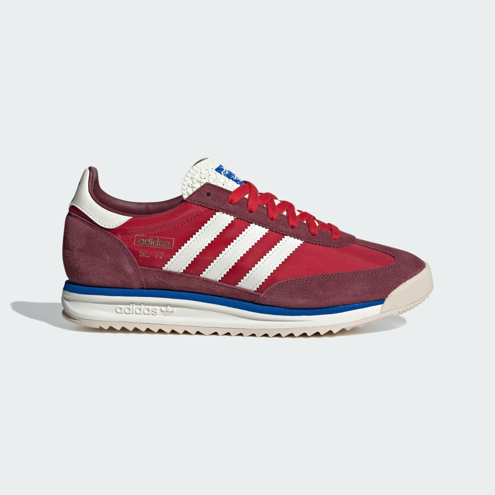 Adidas burgundy slides deals