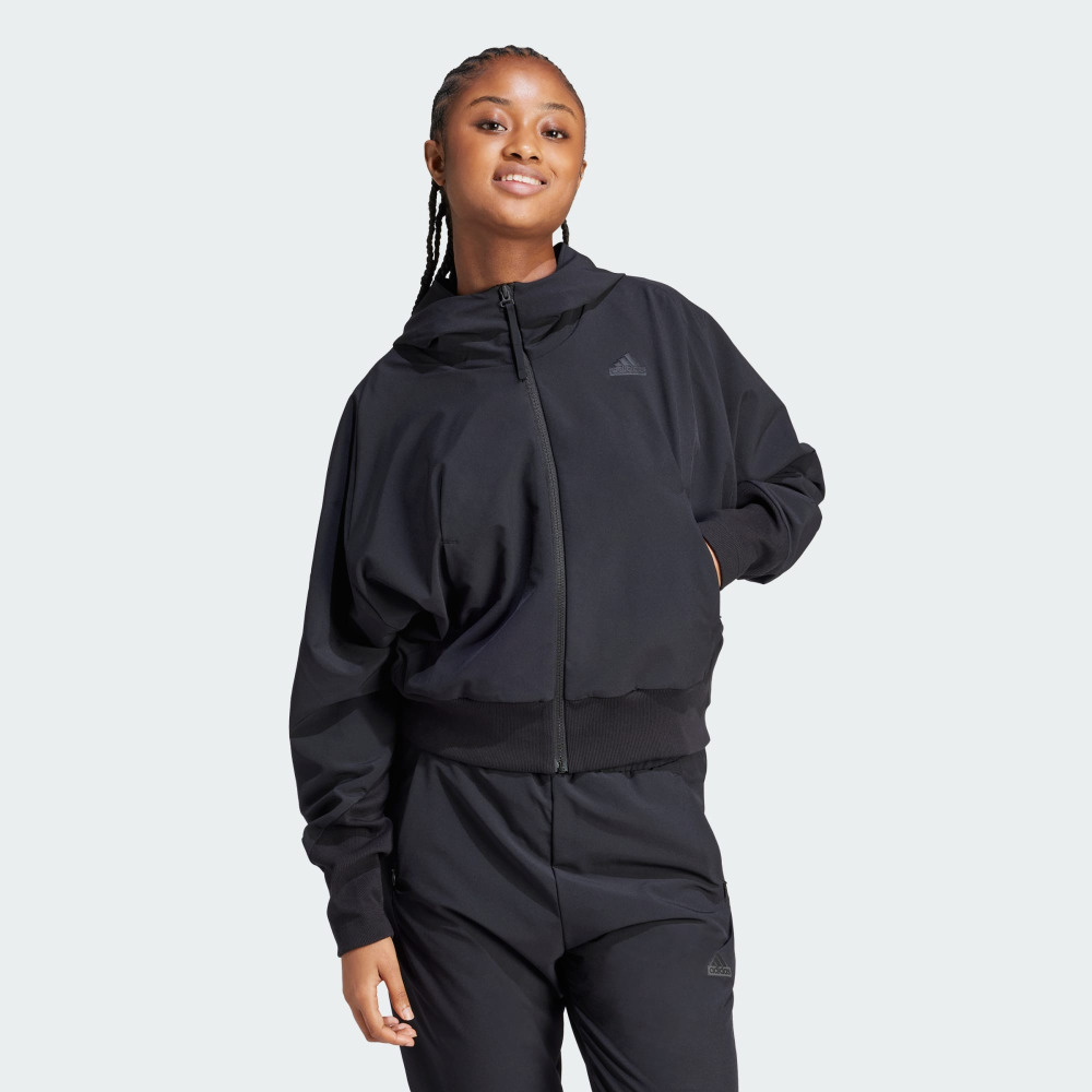 Adidas full zip hoody ladies discount
