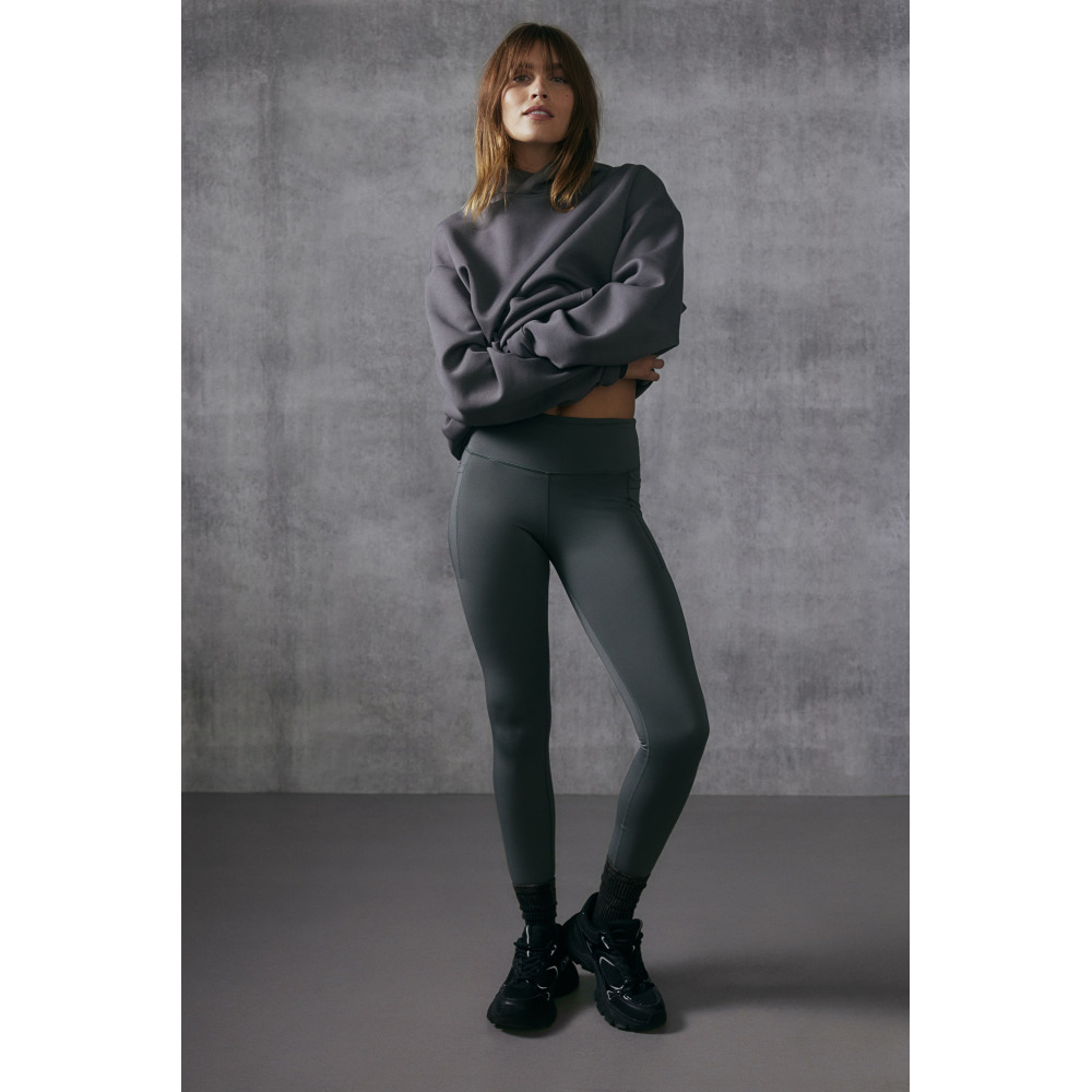 Khaki running leggings discount