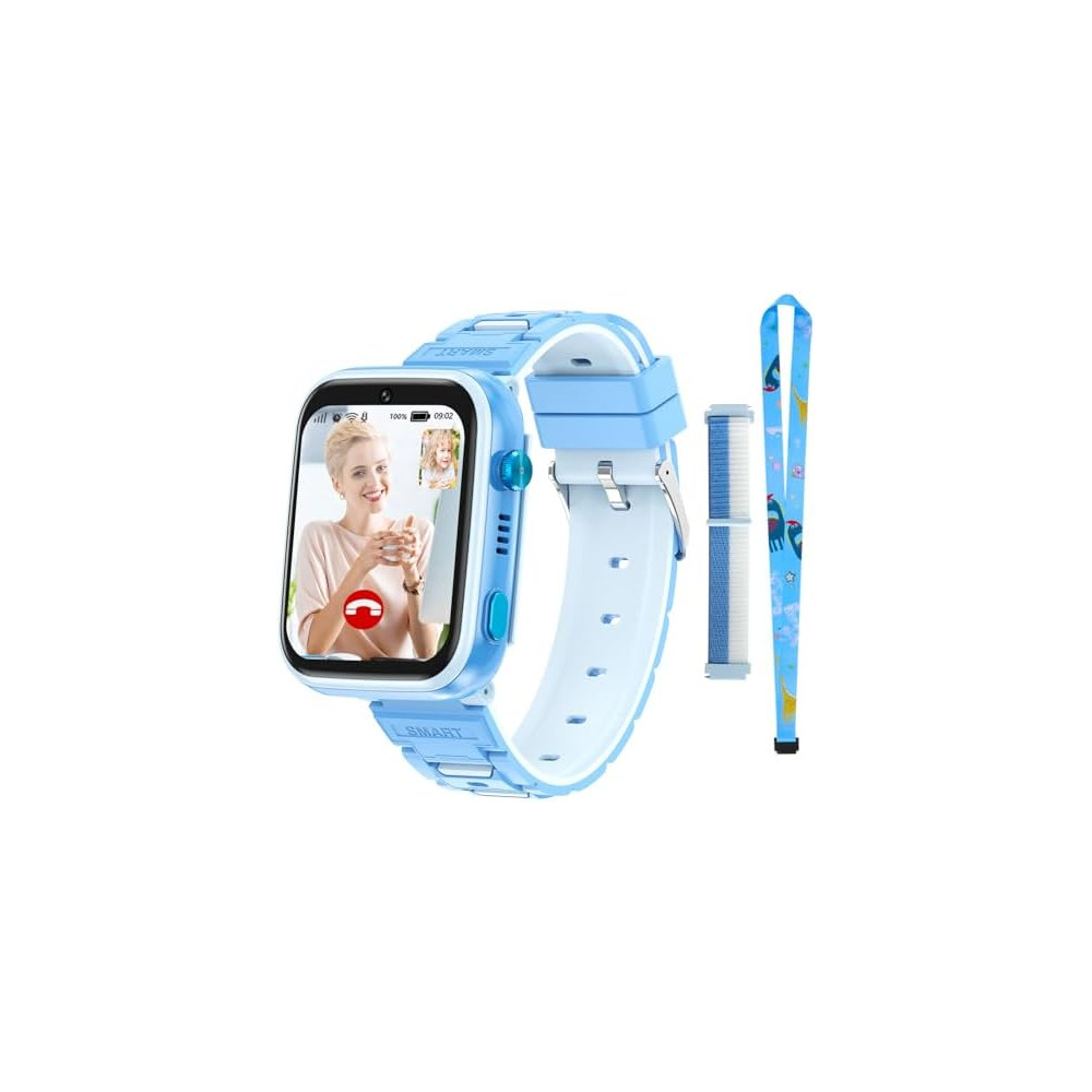 OKYUK 4G GPS Kids Smartwatch 16GB ROM Children s Mini Cell Phone with Calling SOS