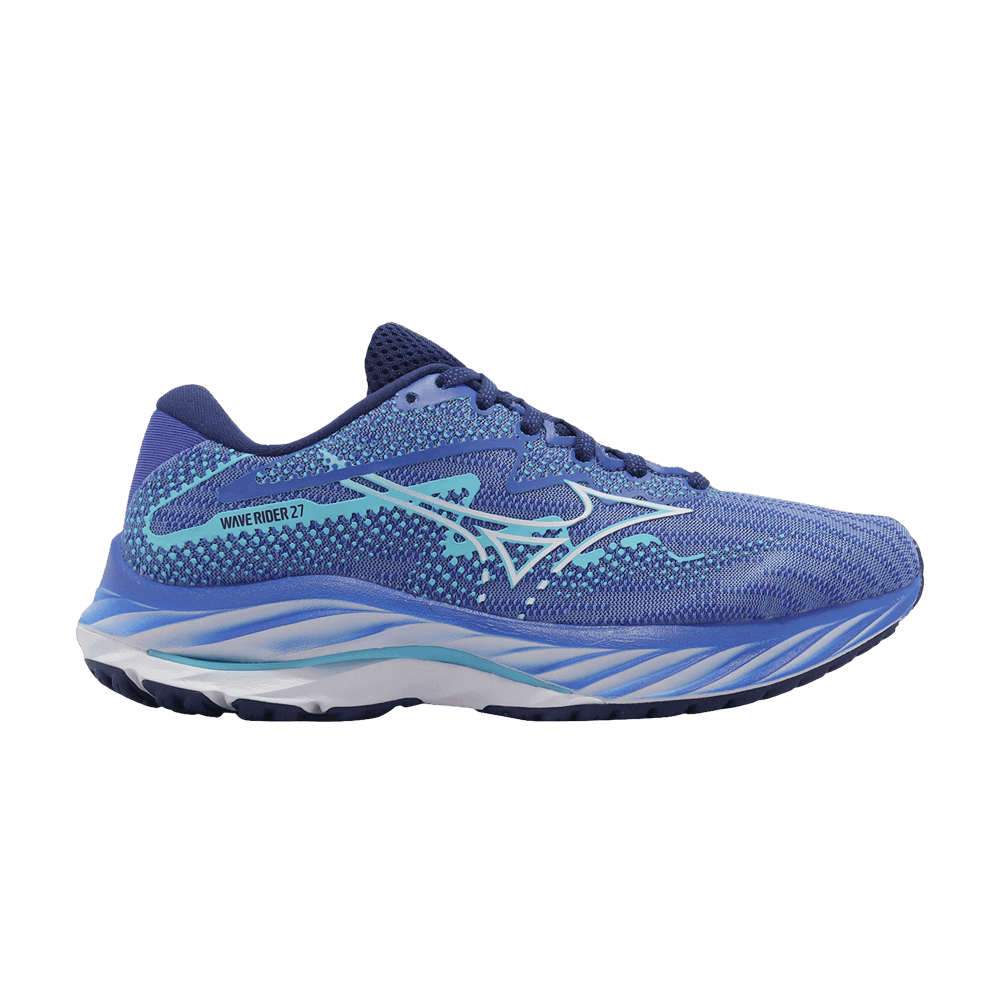 Mizuno wave rider blue top