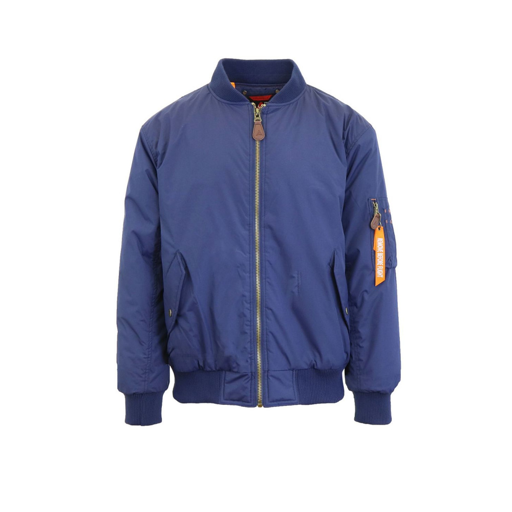 Galaxy By Harvic Spire By Galaxy Men s Flight Jacket NAVY Qwixit 7411