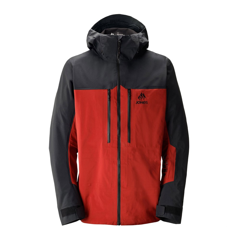 Jones Shralpinist Recycled GORE TEX Pro Jacket Men s Safety Red Qwixit