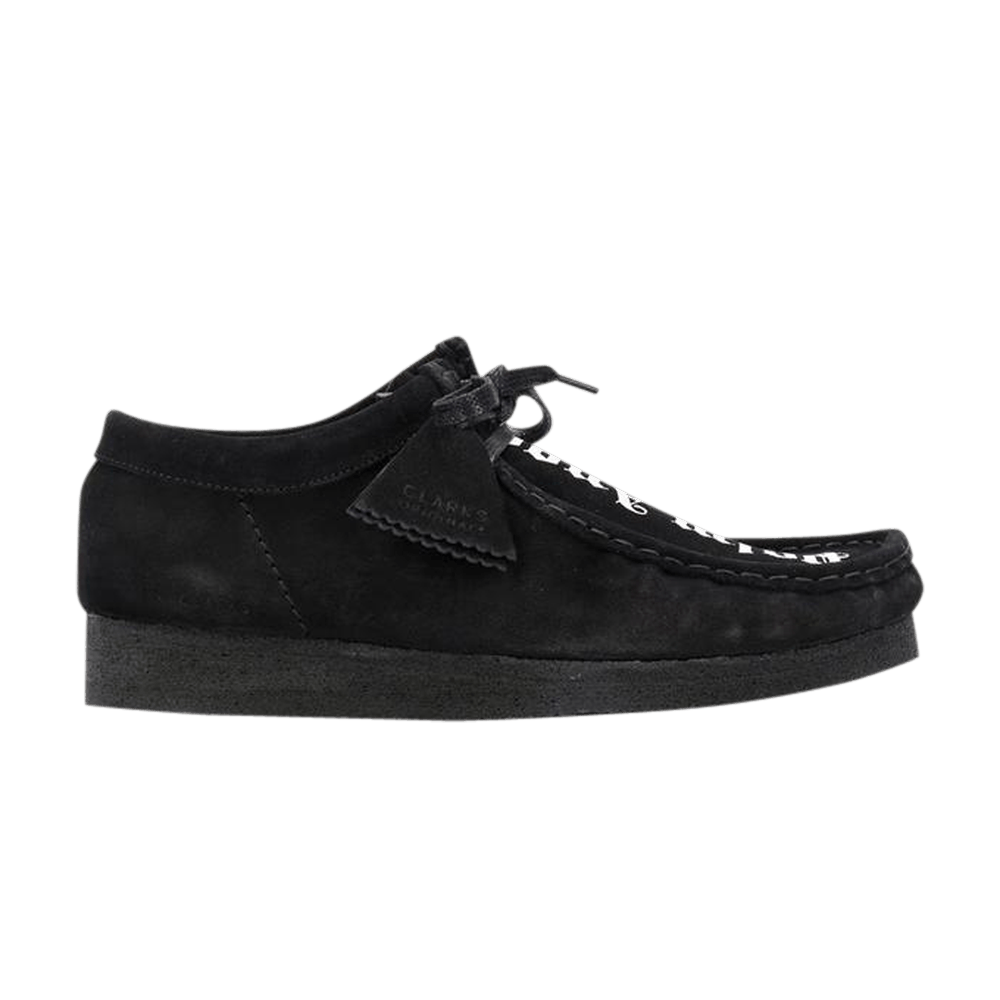 Clarks Palm Angels x Fringed Wallabee Moccasin Black black Qwixit