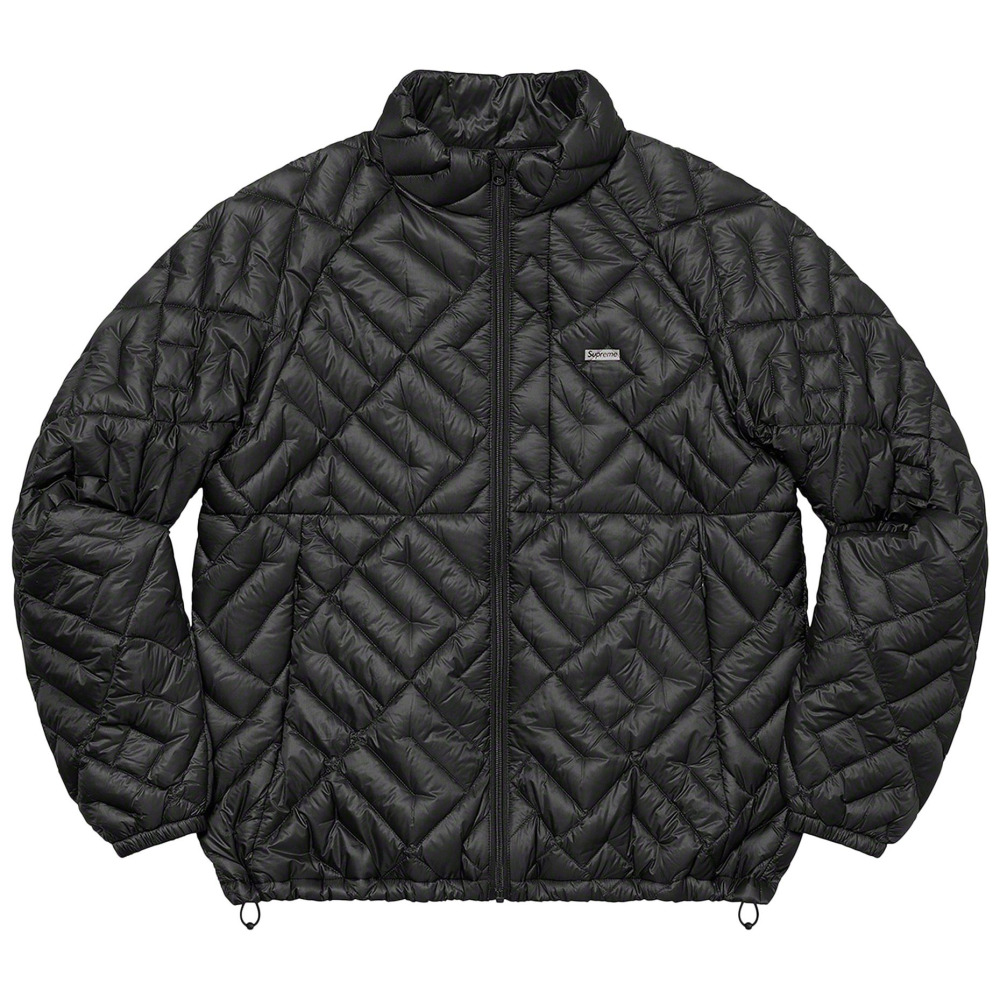 ジャケット・アウター supreme Spellout Quilted Lightweight Куртка Supreme Spellout Quilted Lightweight Down Jacket 'Black