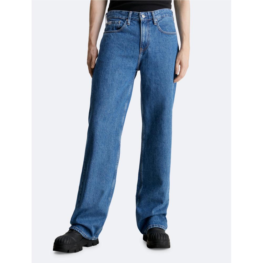 Calvin Klein 90s Loose Fit Jeans Denim Medium Qwixit 5336