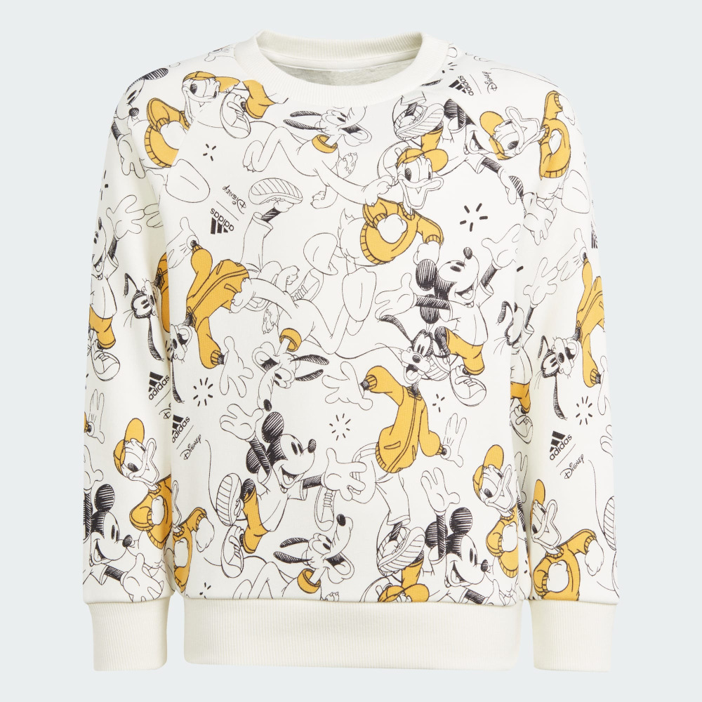 Children Sportswear White adidas x Disney Mickey Mouse Sweatshirt White Qwixit
