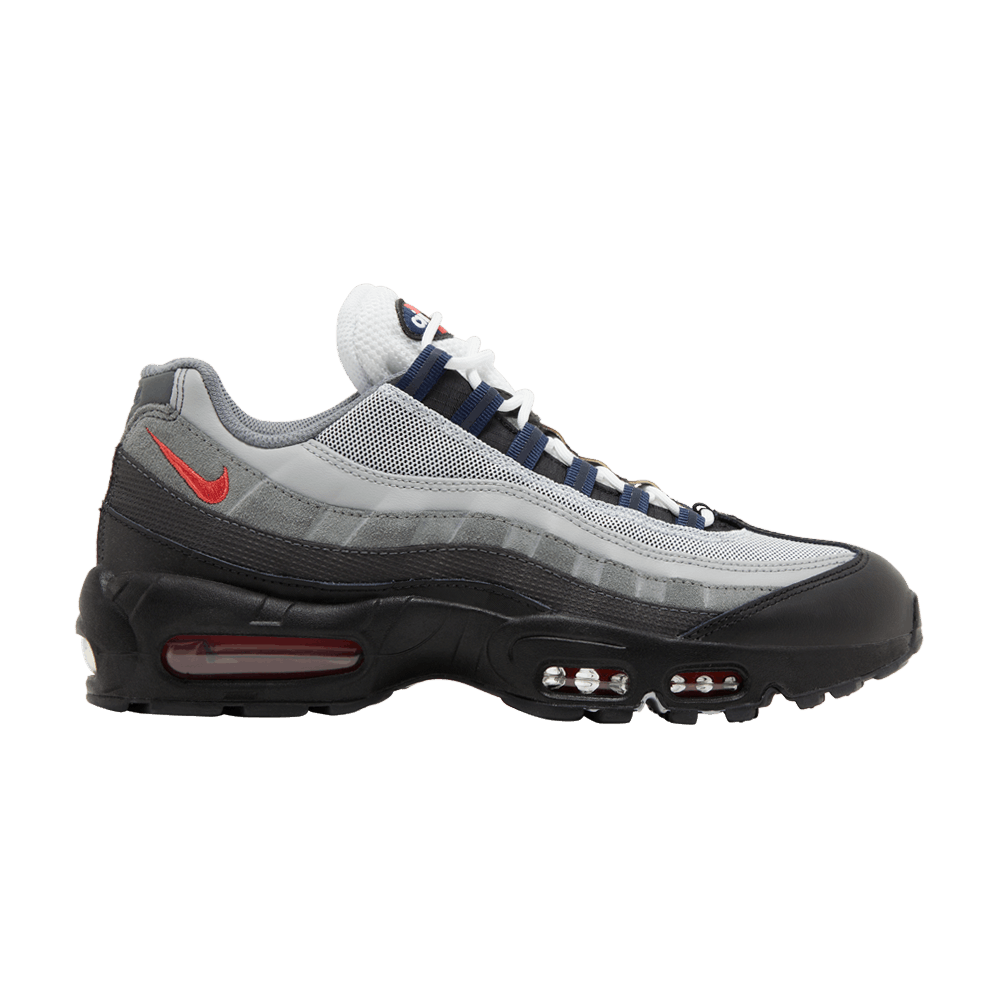 Nike Air Max 95 Smoke Grey Track Red Qwixit 22158