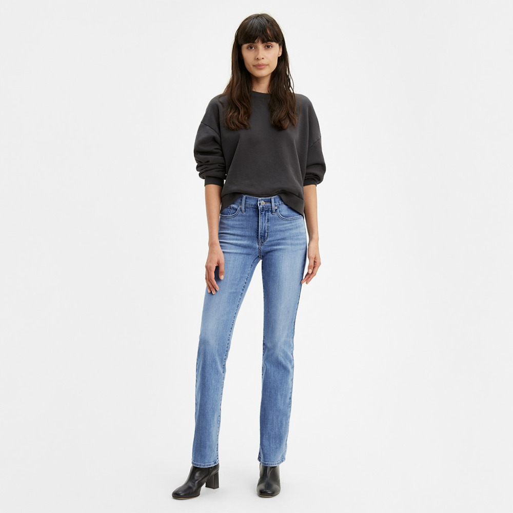 LEVI S 315 Shaping Bootcut Women s Jeans Lapis Air Qwixit 9439