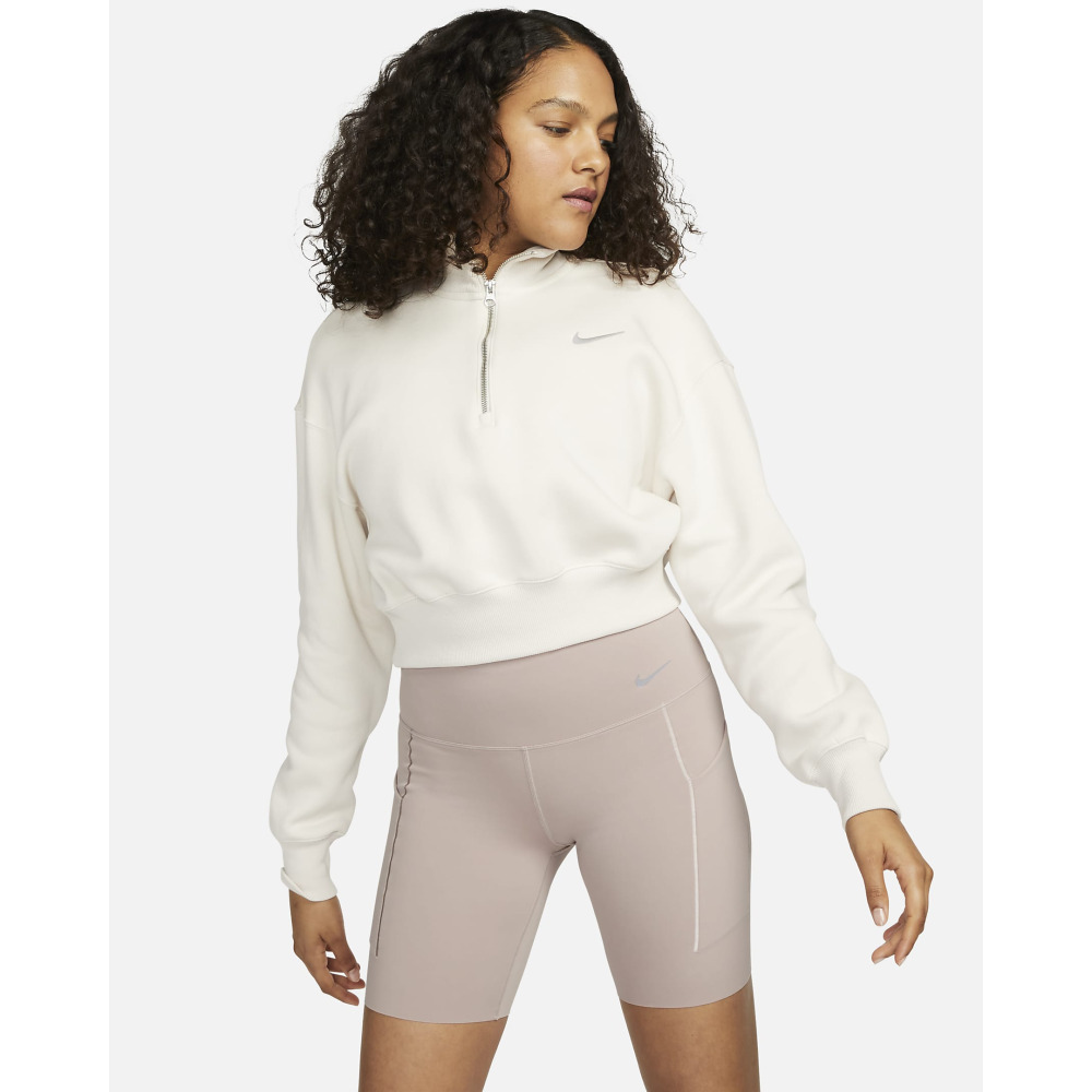 Nike Universa Women s Medium Support High Waisted 8 Biker Shorts with Pockets Qwixit 5872