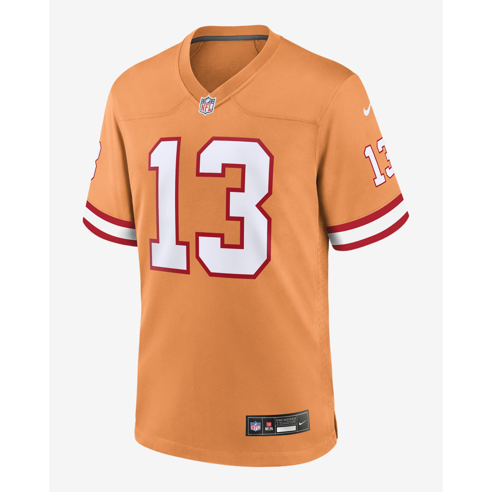Mike Evans Tampa Bay Buccaneers Men s Nike NFL Game Football Jersey Orange Qwixit 16487