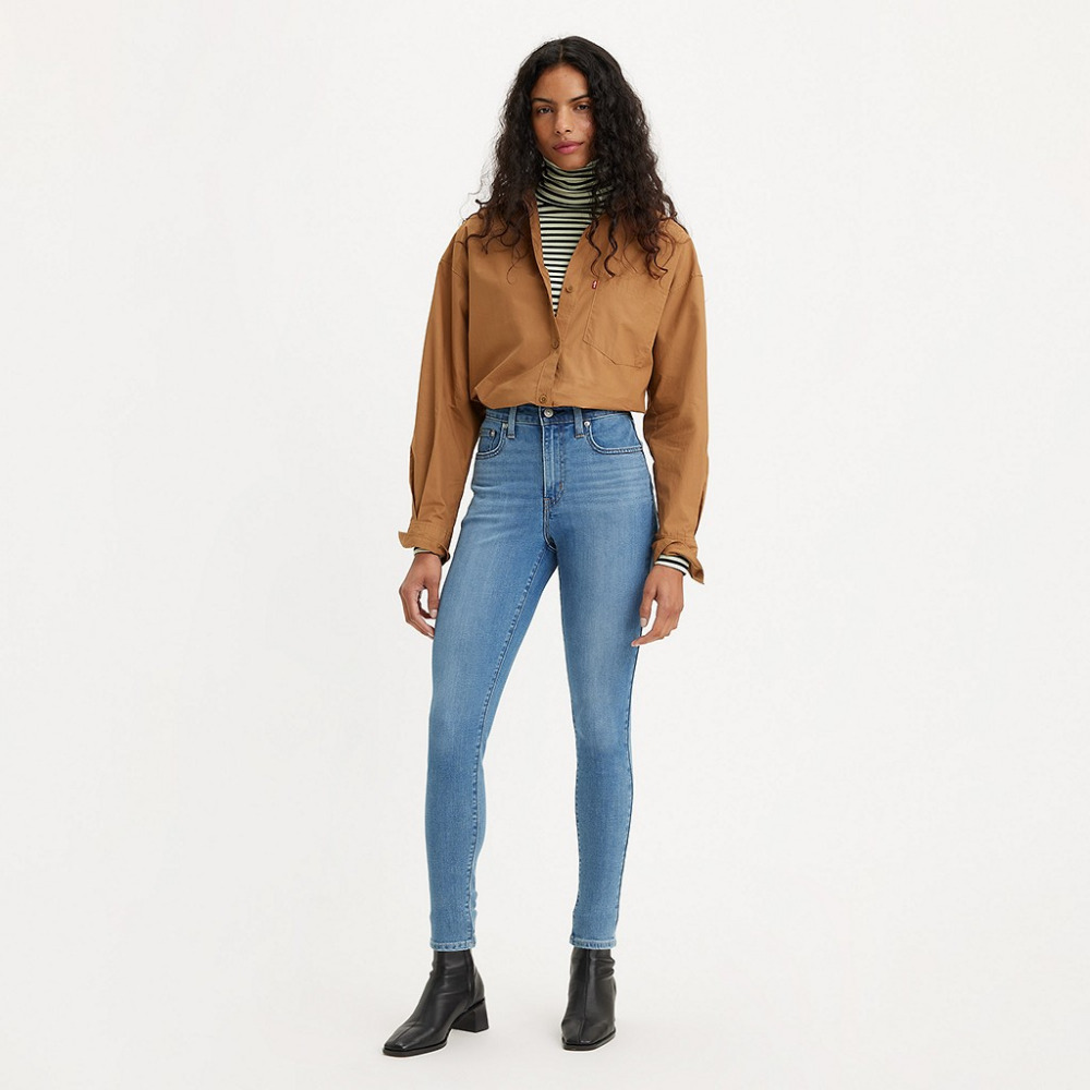 LEVI S 721 High Rise Skinny Women s Jeans Lapis Air Qwixit 6772