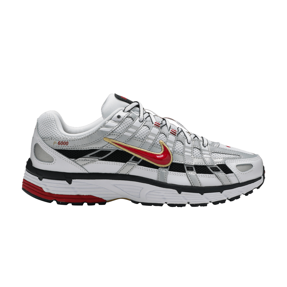 Nike Wmns P 6000 CNPT Metallic Silver Red silver