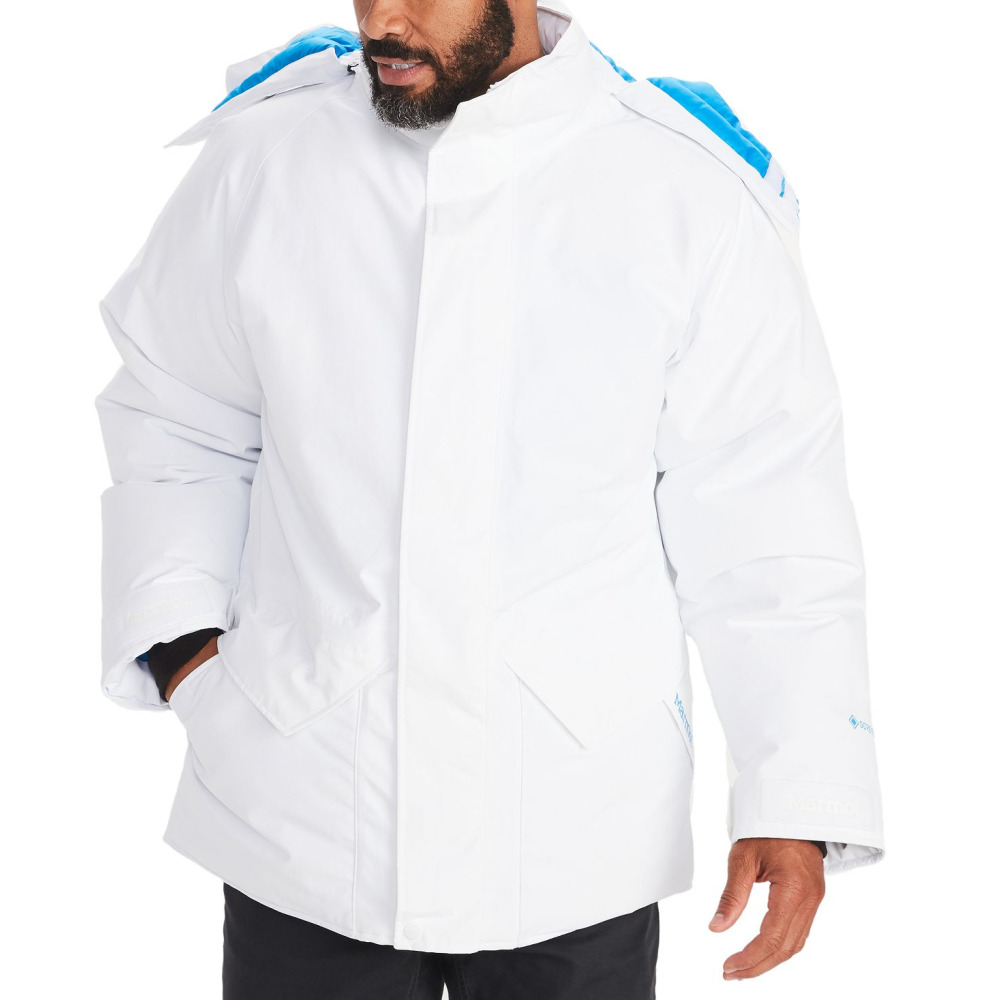 Marmot Men s Mammoth GORE TEX Parka WHITE Qwixit
