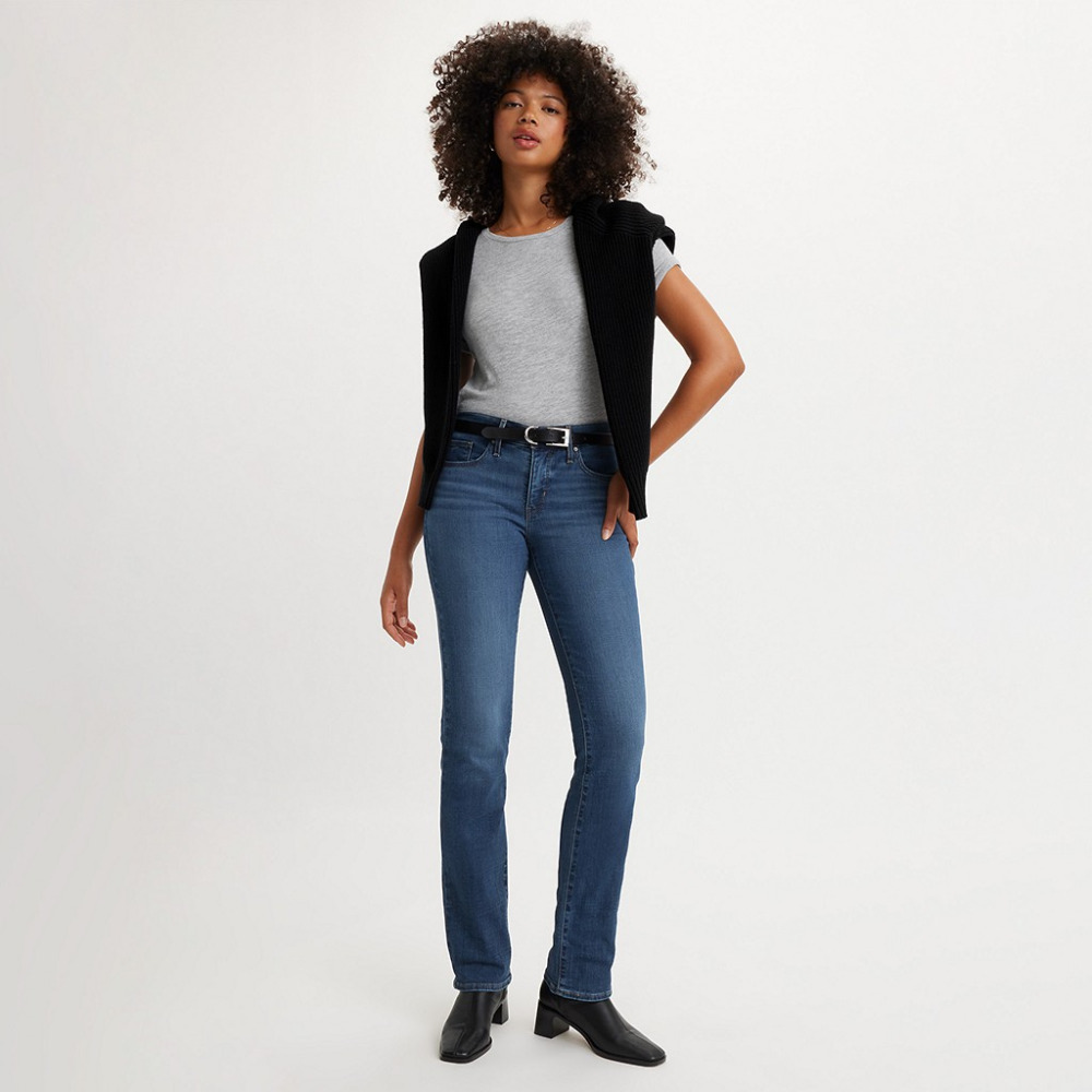 LEVI S 314 Shaping Straight Women s Jeans Lapis Loft Qwixit 6463