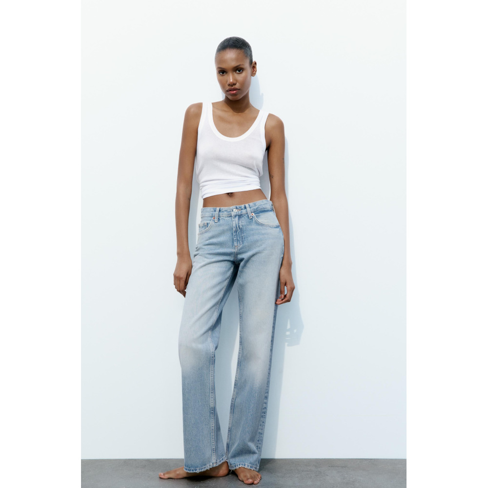 Zara jeans trf top
