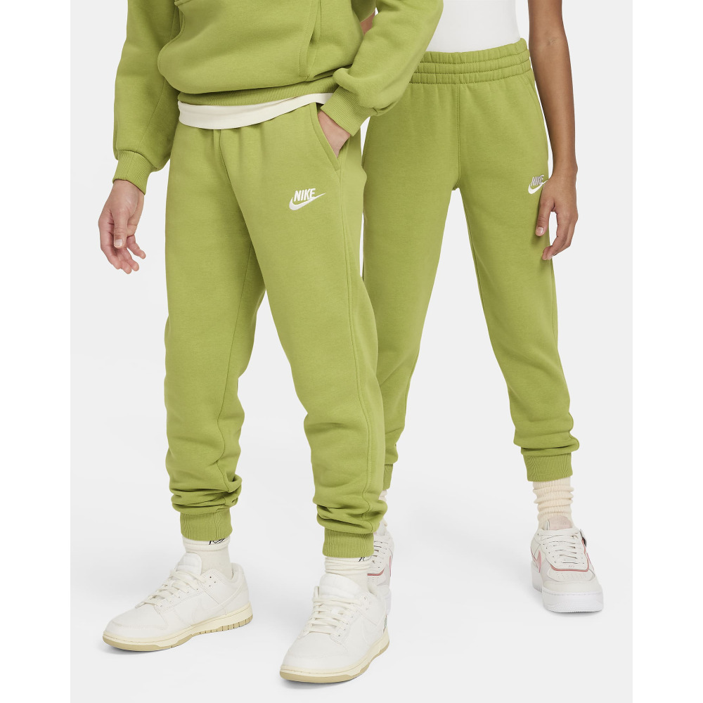 Nike Sportswear Club Fleece Big Kids Joggers Pear White Qwixit