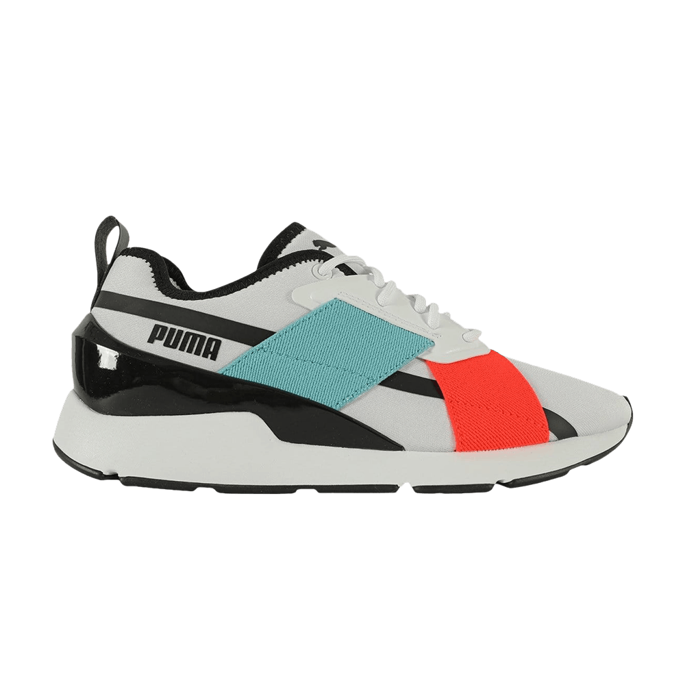Puma Wmns Muse X 2 White Milky Blue white Qwixit 11064