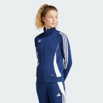 Куртка женская футбольная синяя Adidas Tiro 24 Training Jacket | Синяя