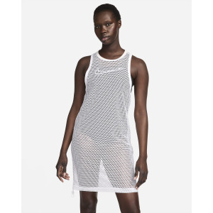 Nike Swim Essential Women s Hooded Cover Up Dress Black Qwixit 10738