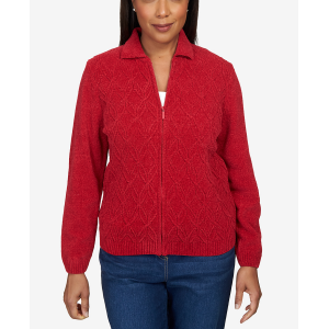 Alfred dunner zip up sweaters on sale