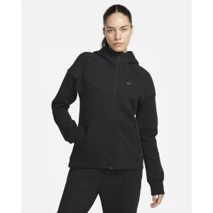 Nike Sportswear Tech Fleece Women s Oversized Full Zip Hoodie Cape Light Grey Heather Black Qwixit